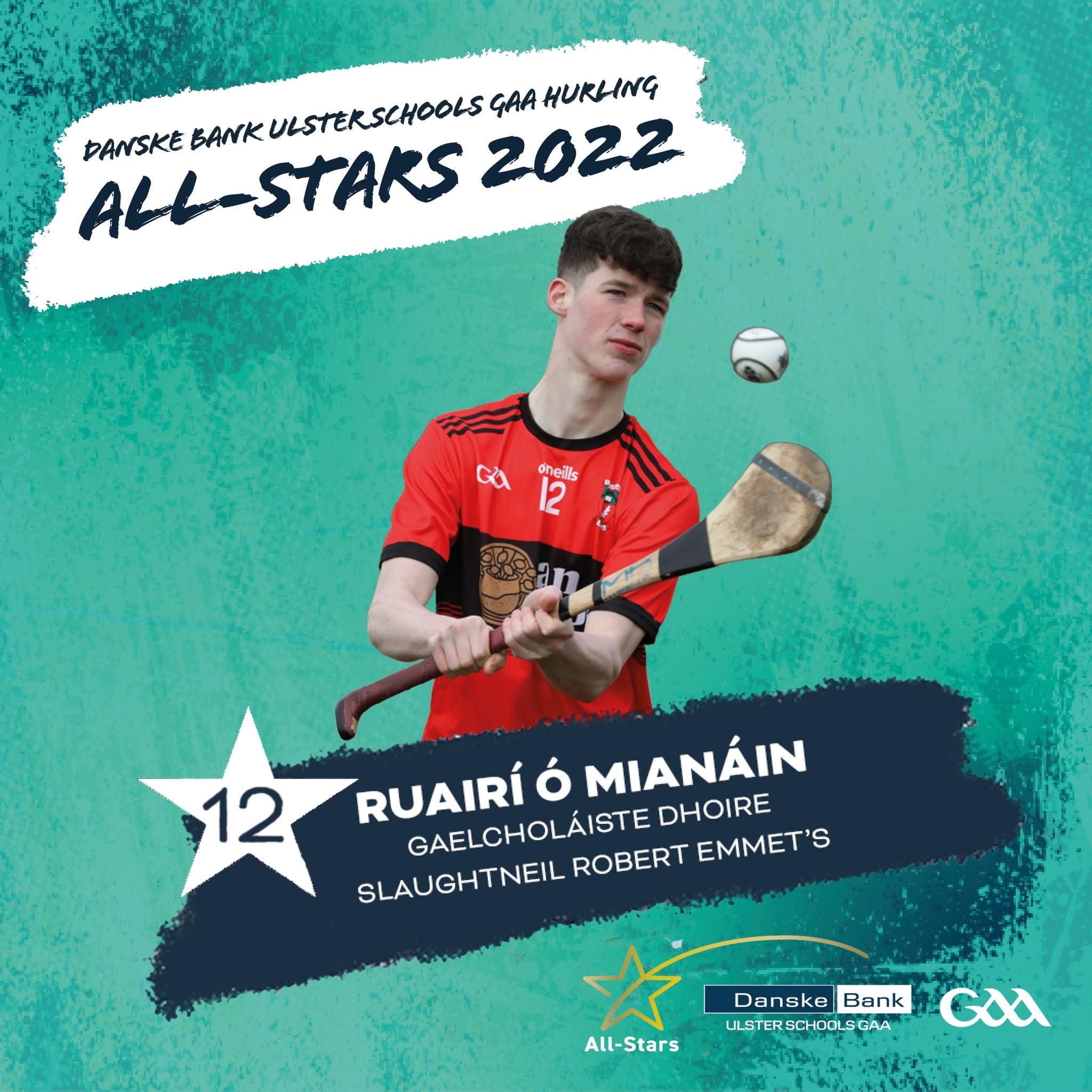 Ruairí Ó'Mianáin - Ulster Schools GAA