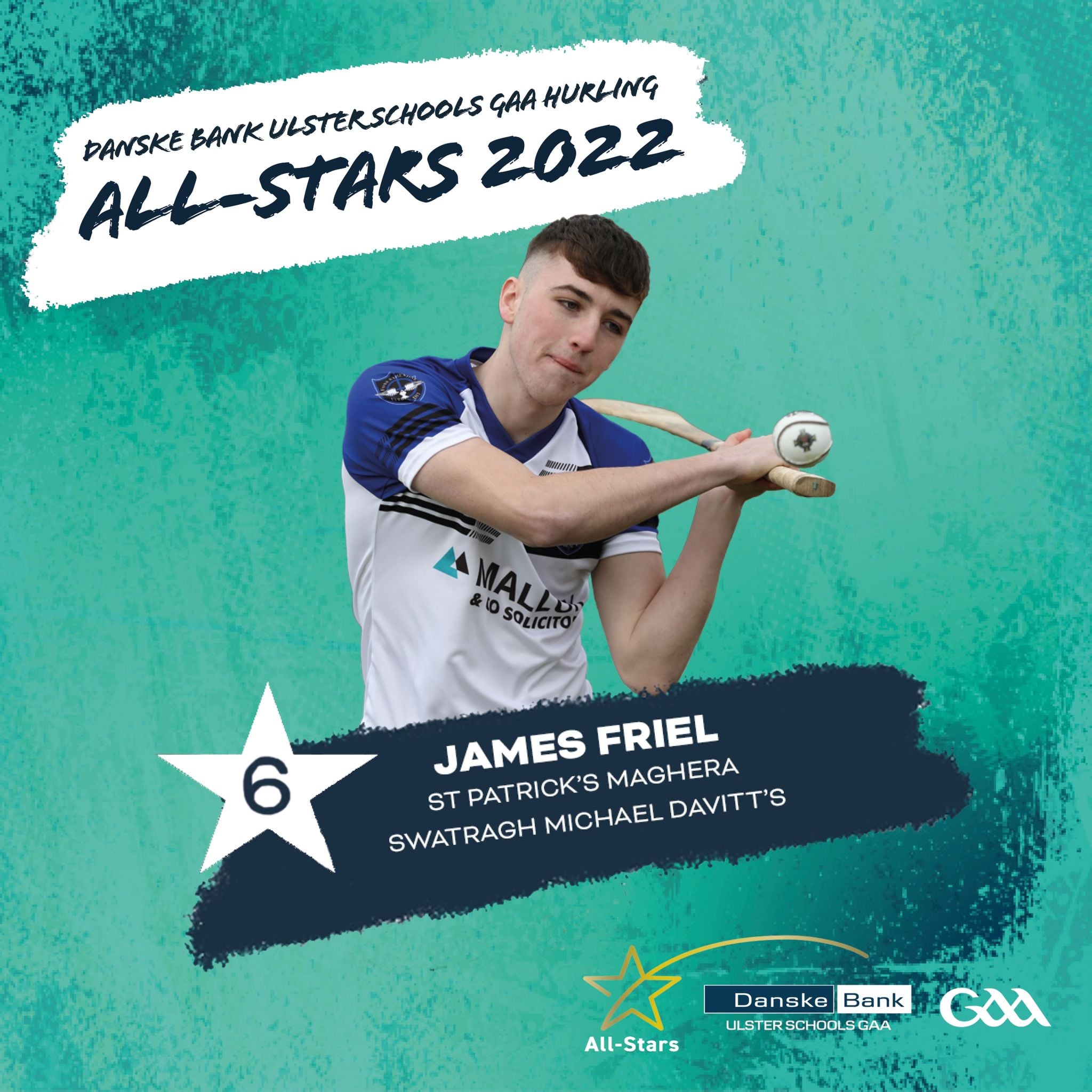 James Friel Ulster Schools GAA